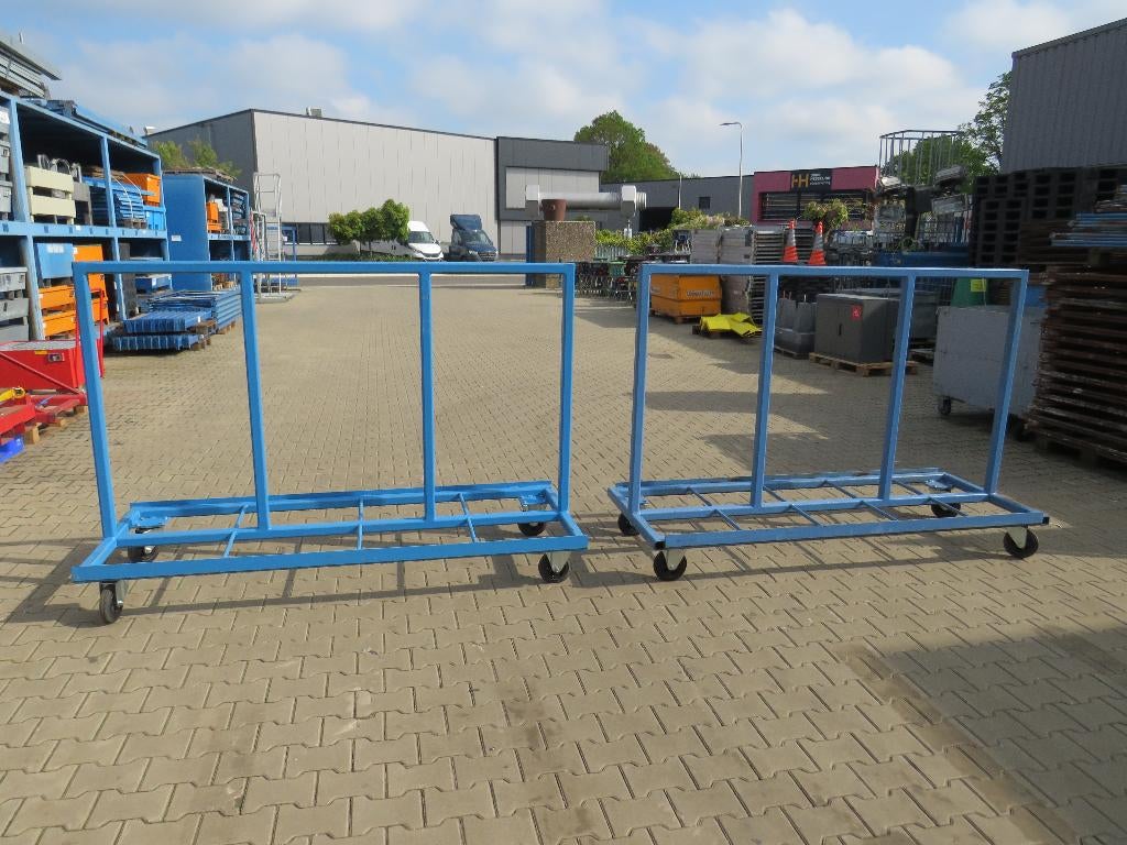 platenkar platenwagen transportkar transportwagen, Doe-het-zelf en Verbouw, Transportwagens, Ophalen, Gebruikt, Transportkar, Platenkar