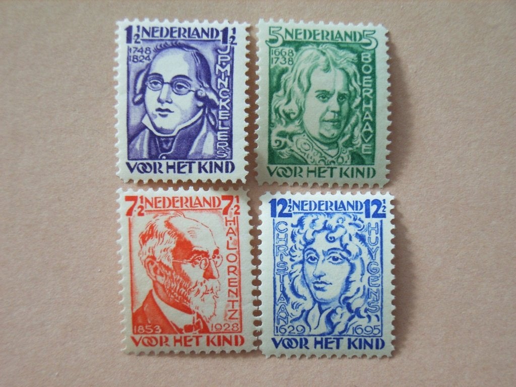 5  Nederland 220-223 Pf, Ophalen, T/m 1940, Postfris
