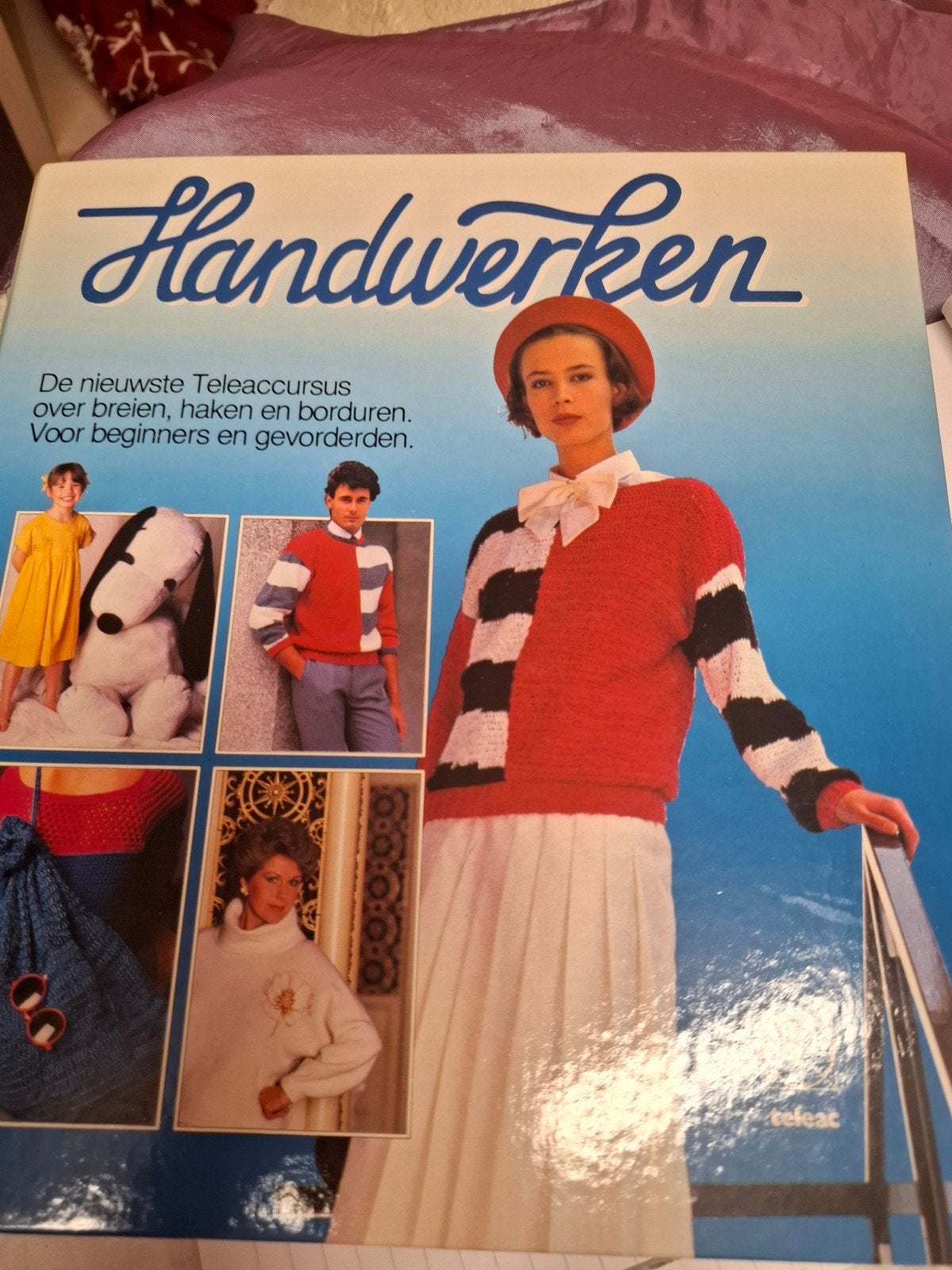 Handwerken Reina Bakker 1984 - Breien, Haken, Borduren, Ophalen of Verzenden, Zo goed als nieuw, Breien of Haken, Patroon of Boek