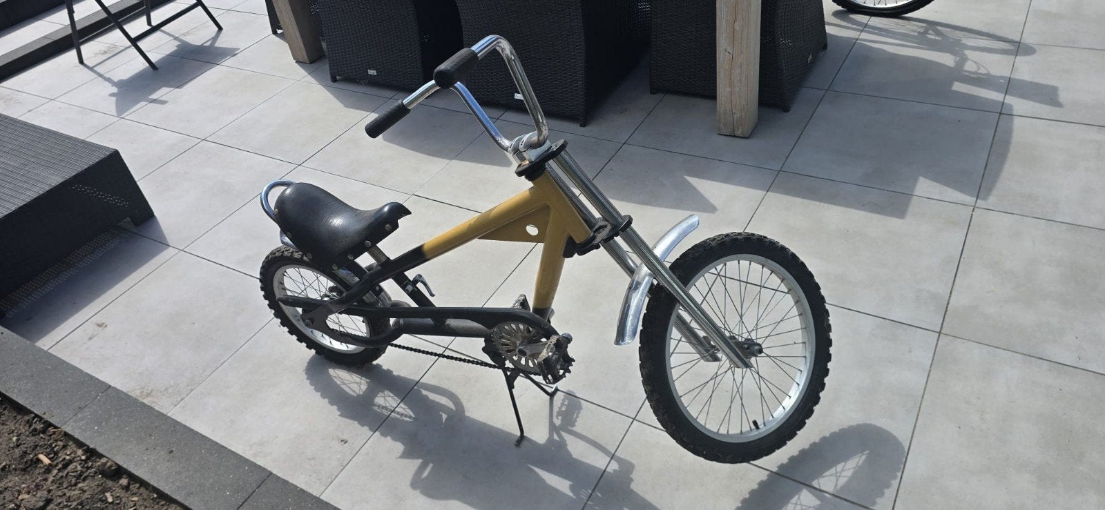 kinder chopper, Ophalen, Staal, Zo goed als nieuw, 47 tot 51 cm