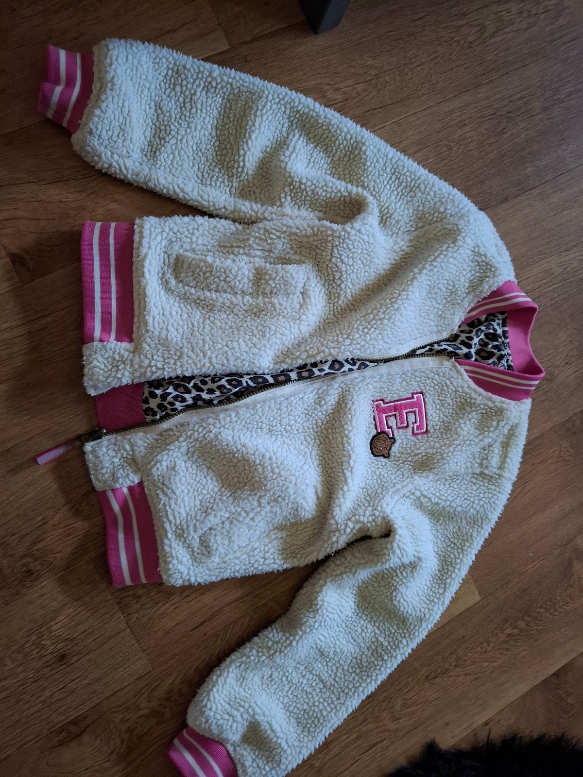 Leuke omdraaien met teddy en panterprint voor meisjes, Ophalen of Verzenden, Gebruikt, WeOnbekend, Meisje