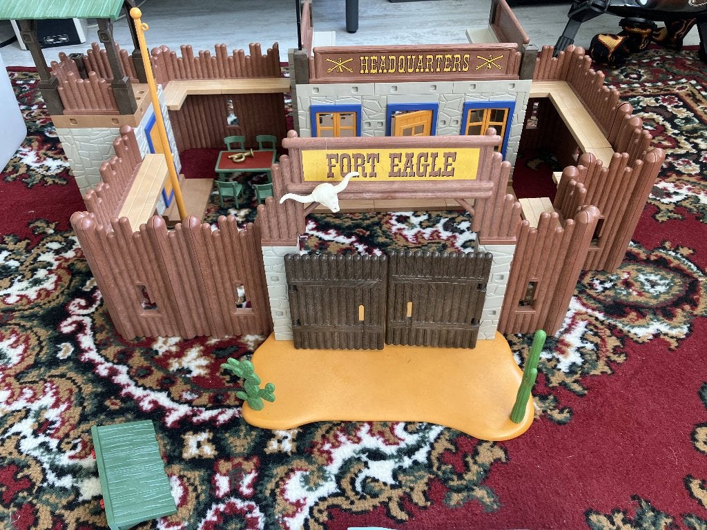 Playmobiel Fort Eagle, Ophalen, Gebruikt, Complete set, Kasteel/Fort