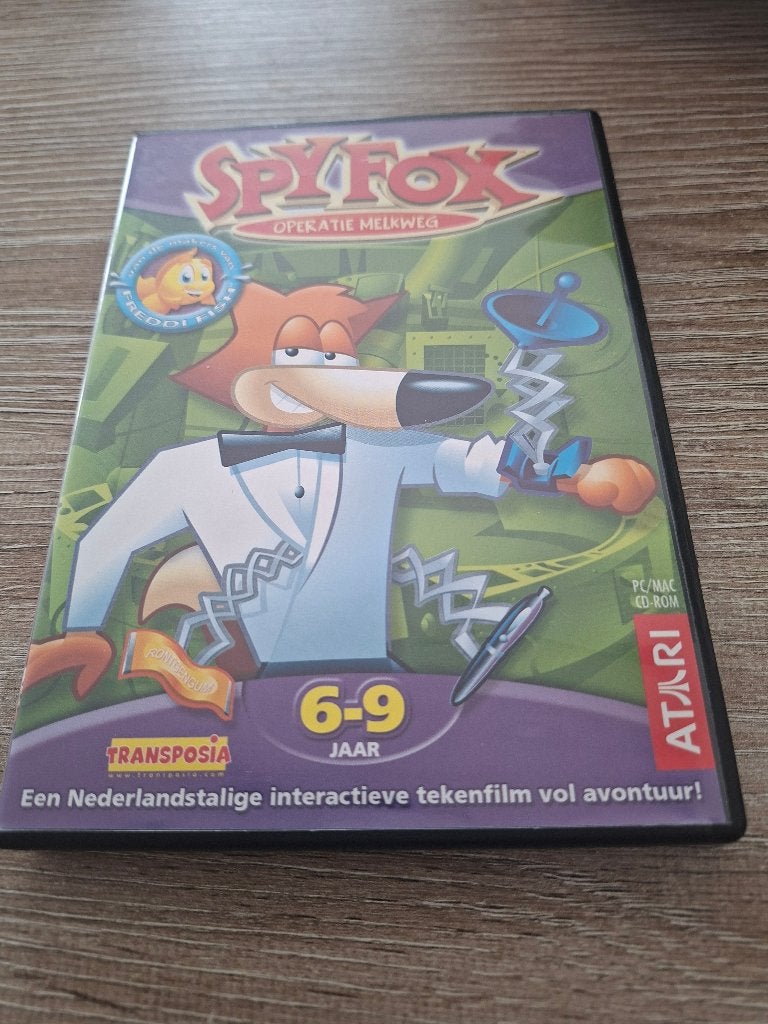 Spy Fox Operatie Melkweg PC Spel, Puzzel en Educatief, 1 speler, Eén computer, Ophalen of Verzenden
