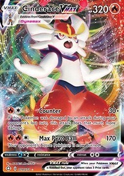 Cinderace VMAX – 019/072 – Shining Fates – NM, Hobby en Vrije tijd, Verzamelkaartspellen | Pokémon, Ophalen of Verzenden, Nieuw
