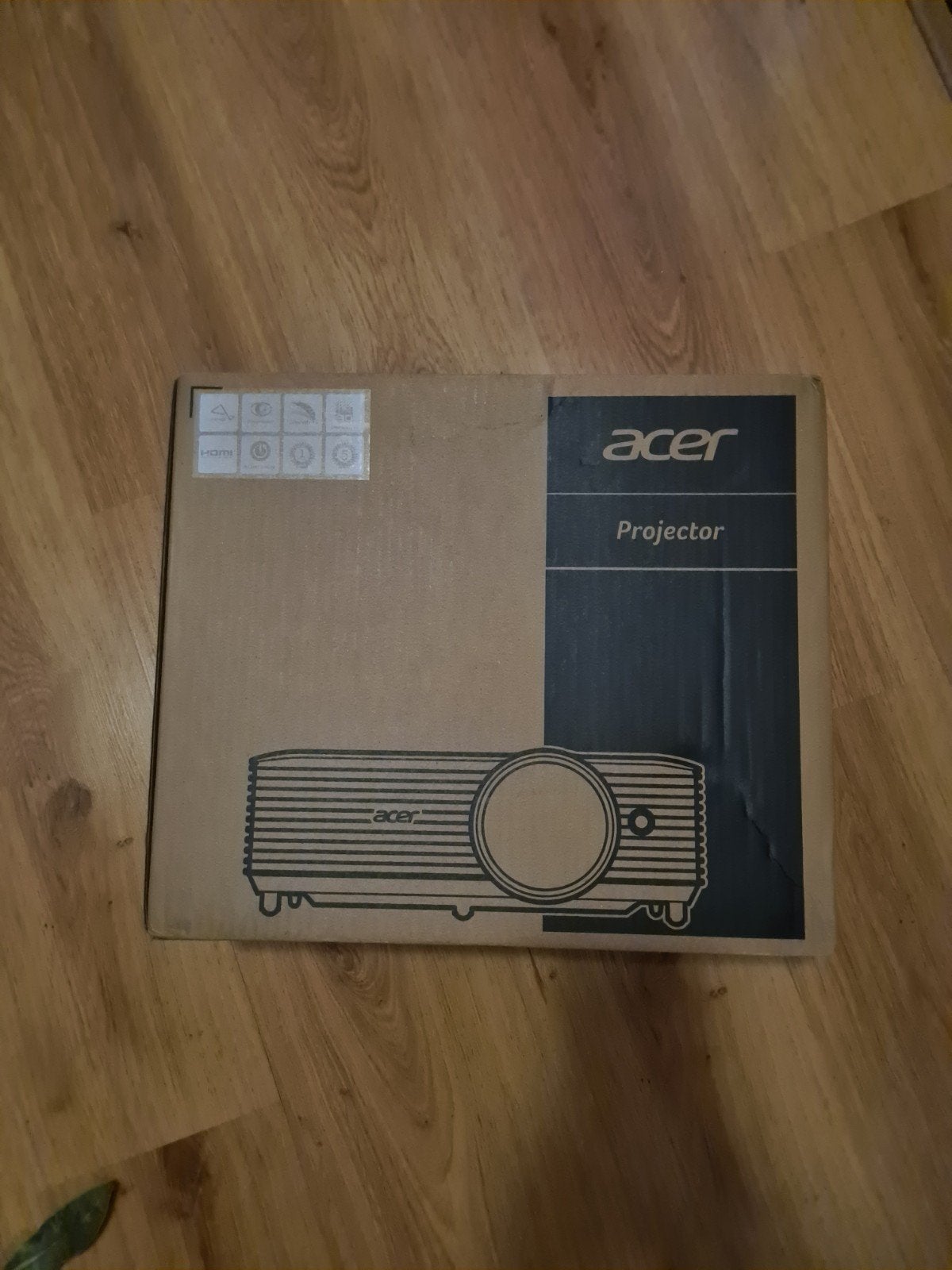 Nieuwe Acer Beamer WXGA (1280x800) 4500 ANSI Lumen, Ophalen, LED, Nieuw, Overige resoluties