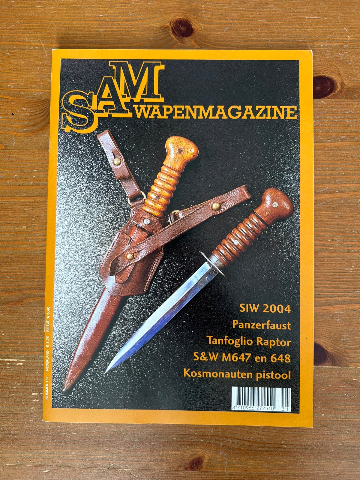SAM Wapenmagazine -- Nederlandse 'Stormdolk', Verzamelen, Militaria | Algemeen, Ophalen of Verzenden, Landmacht, Nederland, Overige typen