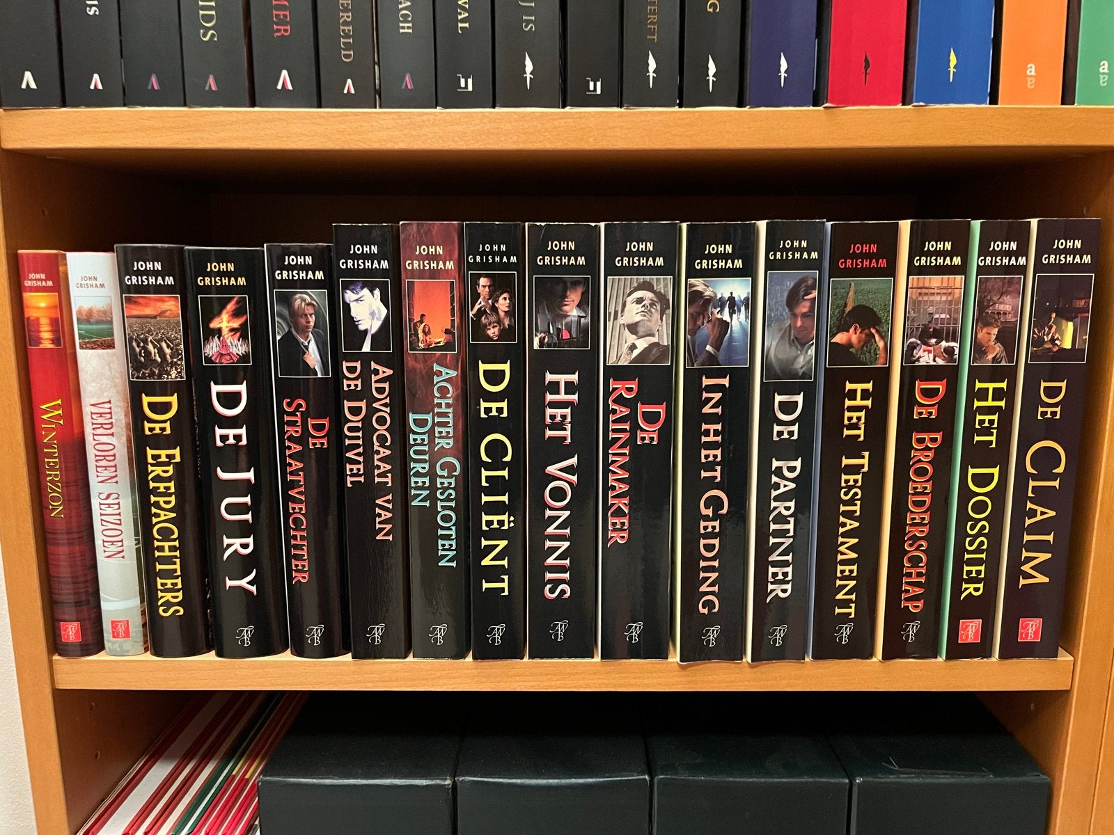 John Grisham Boeken Coll. (1) - Thrillers en Rechtbankdrama', Boeken, Ophalen of Verzenden, Gelezen, Nederland
