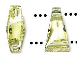 Swarovski 5181 Jonquil 13 x 7mm Keystone Bead, Ophalen of Verzenden, Nieuw, Kraal