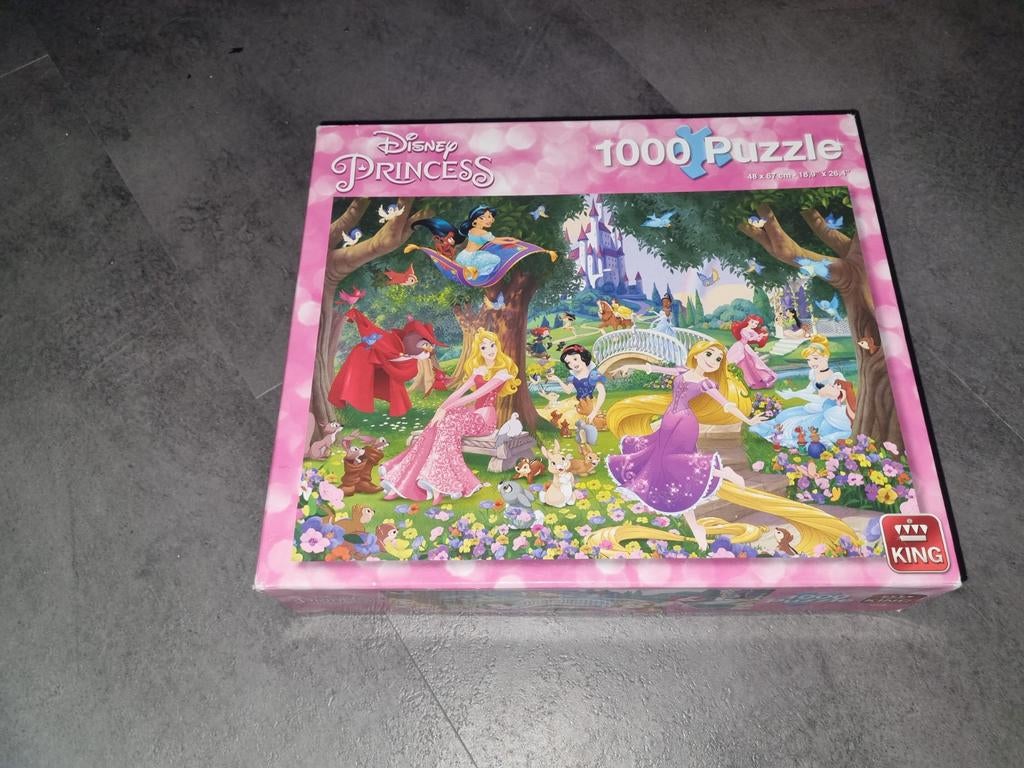Disney puzzel 1000 stukjes, Ophalen of Verzenden, Meer dan 50 stukjes, Zo goed als nieuw, 6 jaar of ouder