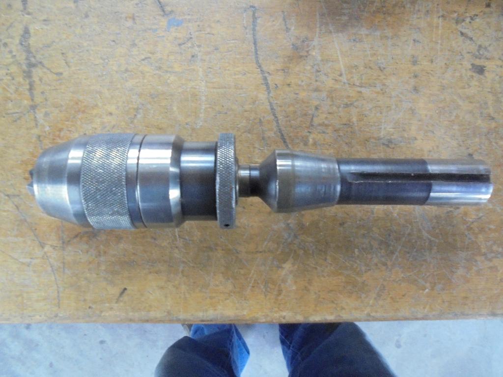 Torax snelspan boorkop 1-13mm met R8-conus, Ophalen of Verzenden, Gebruikt, Metaaldraaibank, Minder dan 500 mm