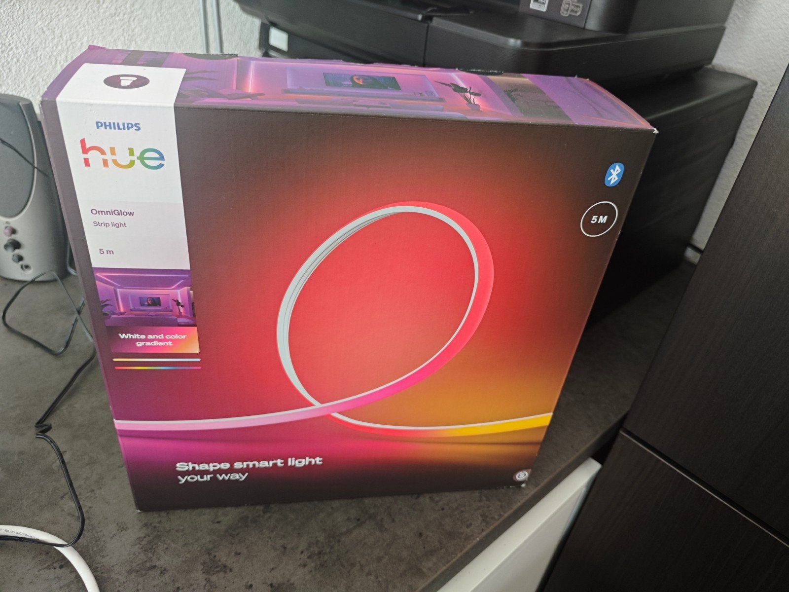 Philips Hue OmniGlow Strip Light 5m Nieuw met Garantie, Ophalen of Verzenden