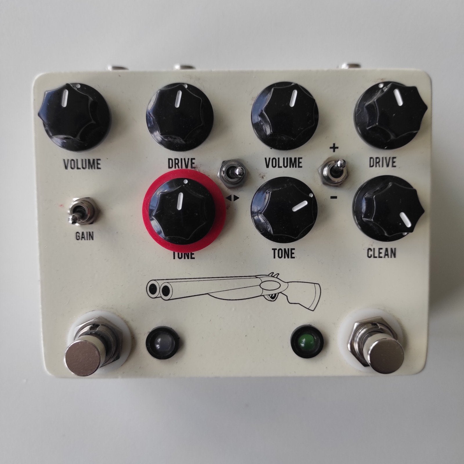 JHS Double Barrel V4, Muziek en Instrumenten, Effecten, Ophalen of Verzenden, Zo goed als nieuw, Delay of Echo