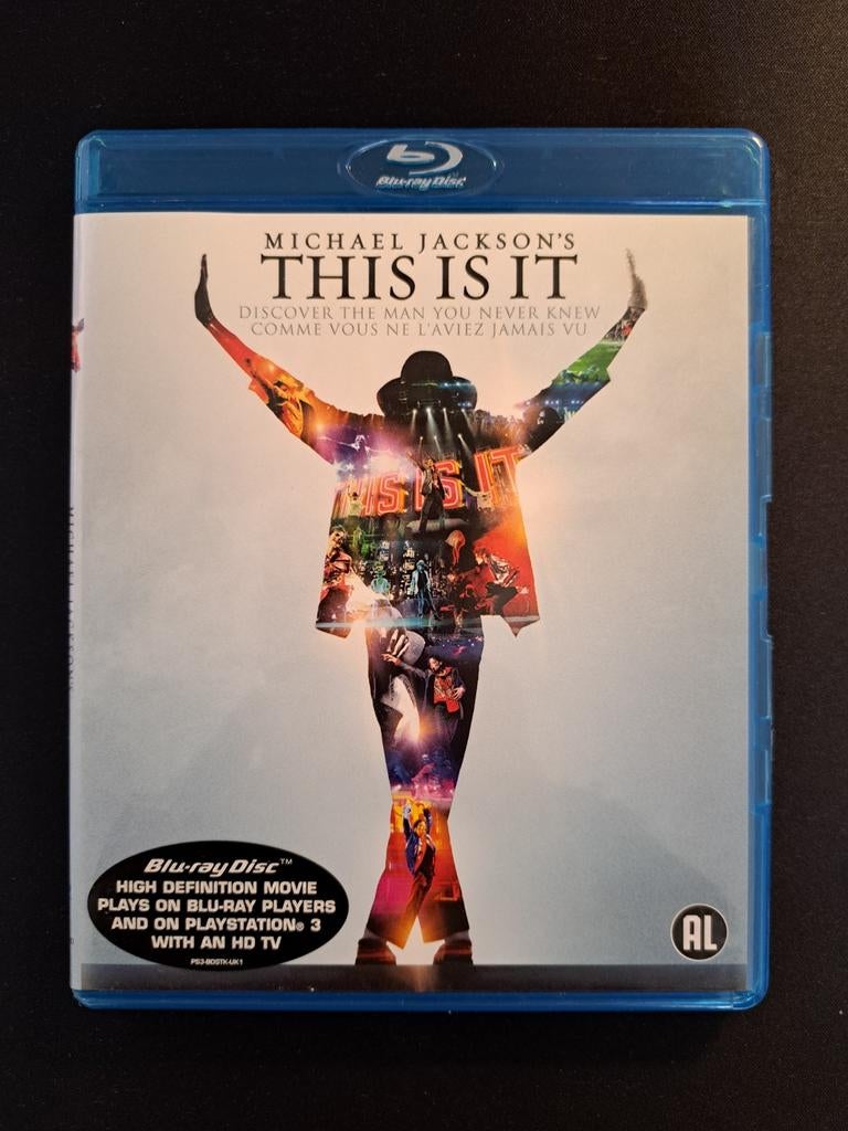 Michael Jackson's This Is It Blu-ray, Cd's en Dvd's, Blu-ray, Ophalen of Verzenden, Zo goed als nieuw, Muziek en Concerten