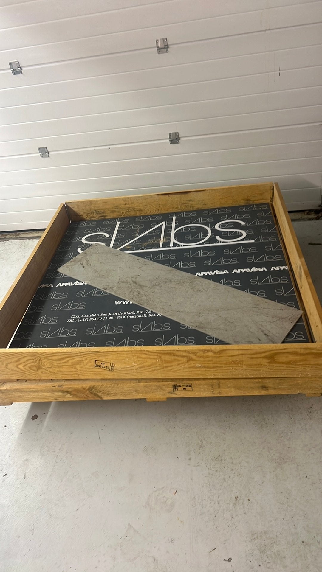 Wandtegel 120x 120x 60 wild forest grey polished, Ophalen, 60 cm of meer, Zo goed als nieuw, Minder dan 5 m²