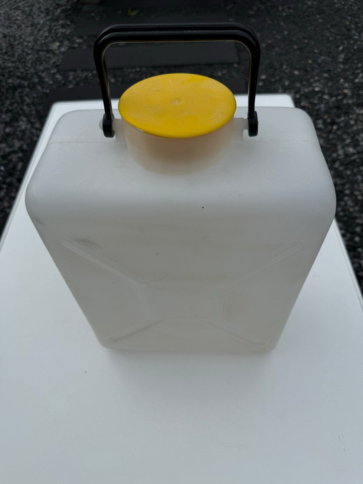 Watertank met kraanaansluiting - Petri 10 liter, Caravans en Kamperen, Ophalen of Verzenden, Gebruikt