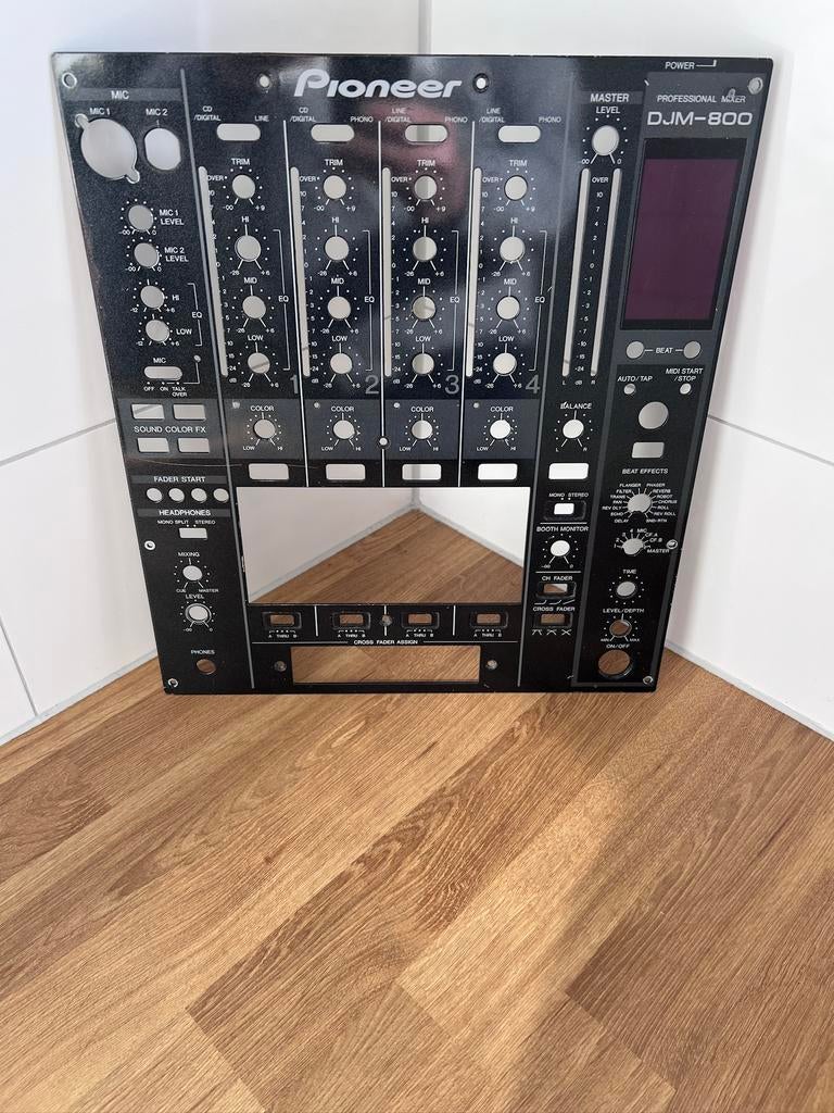Originele Bovenplaat Pioneer DJM-800:, Muziek en Instrumenten, Dj-sets en Draaitafels, Ophalen of Verzenden, Zo goed als nieuw