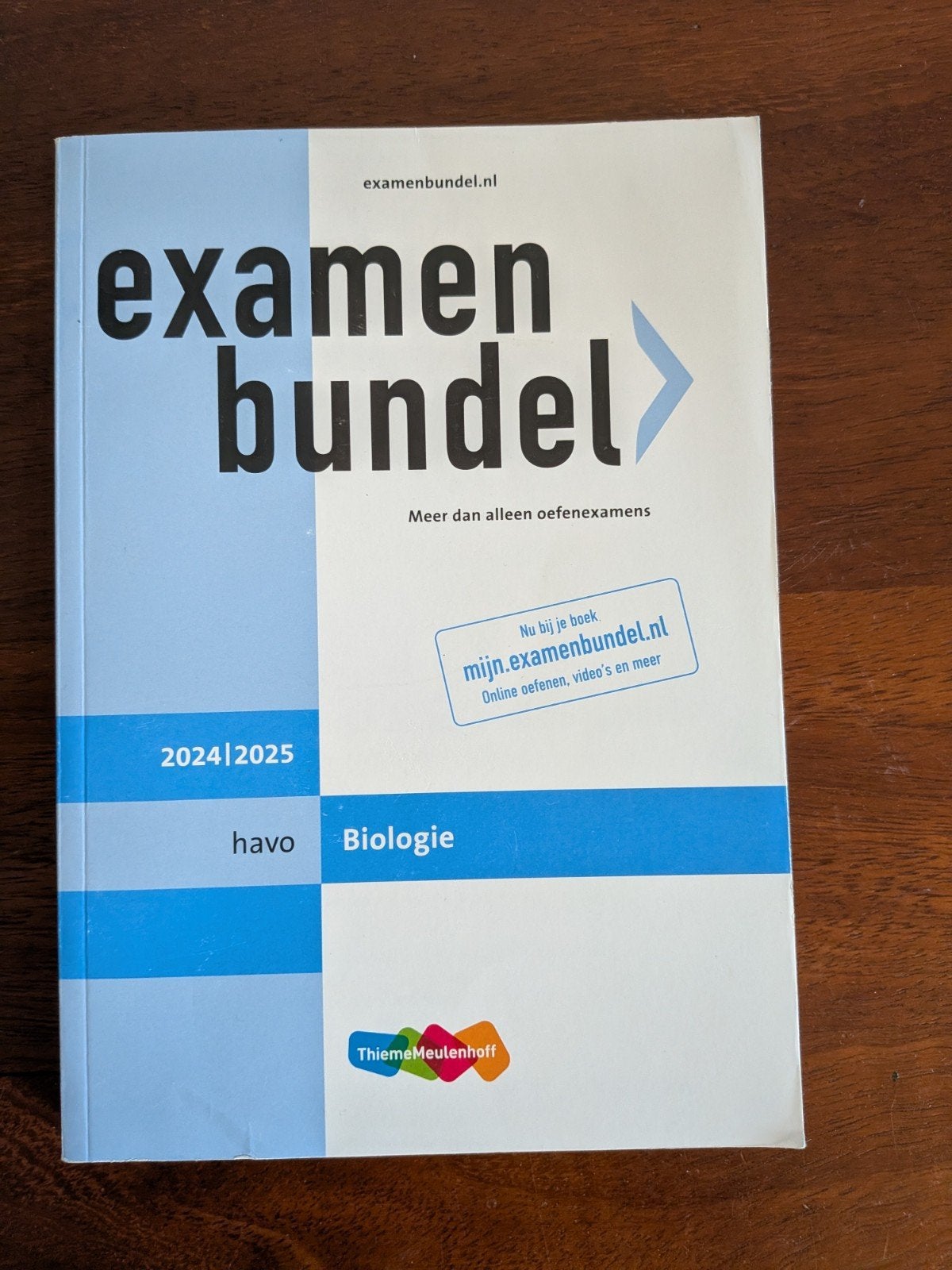 Examenbundel Havo Biologie 2024/2025, Boeken, Ophalen of Verzenden, Zo goed als nieuw, HAVO, Biologie