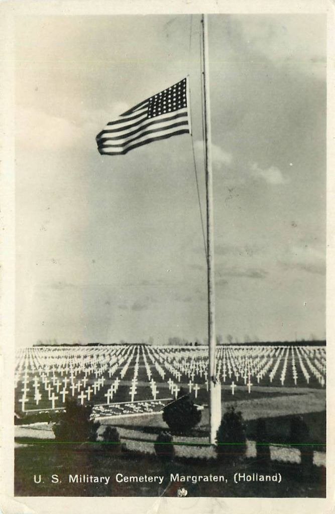 388-447-025 Margraten  US Military Cemetery, Verzenden, Voor 1920, Limburg