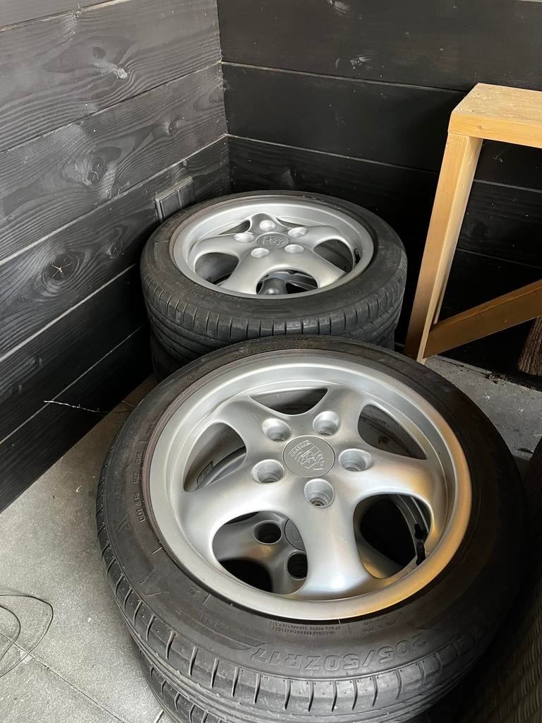 Porsche Cup 2 velgen. 993/928/968/924/944/996/911, Auto-onderdelen, Banden en Velgen, Gebruikt, Velg(en), 17 inch, Ophalen of Verzenden
