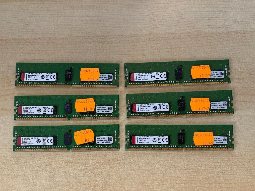 96 GB DDR4 ECC servergeheugen, Gebruikt, Server, DDR4, Ophalen of Verzenden