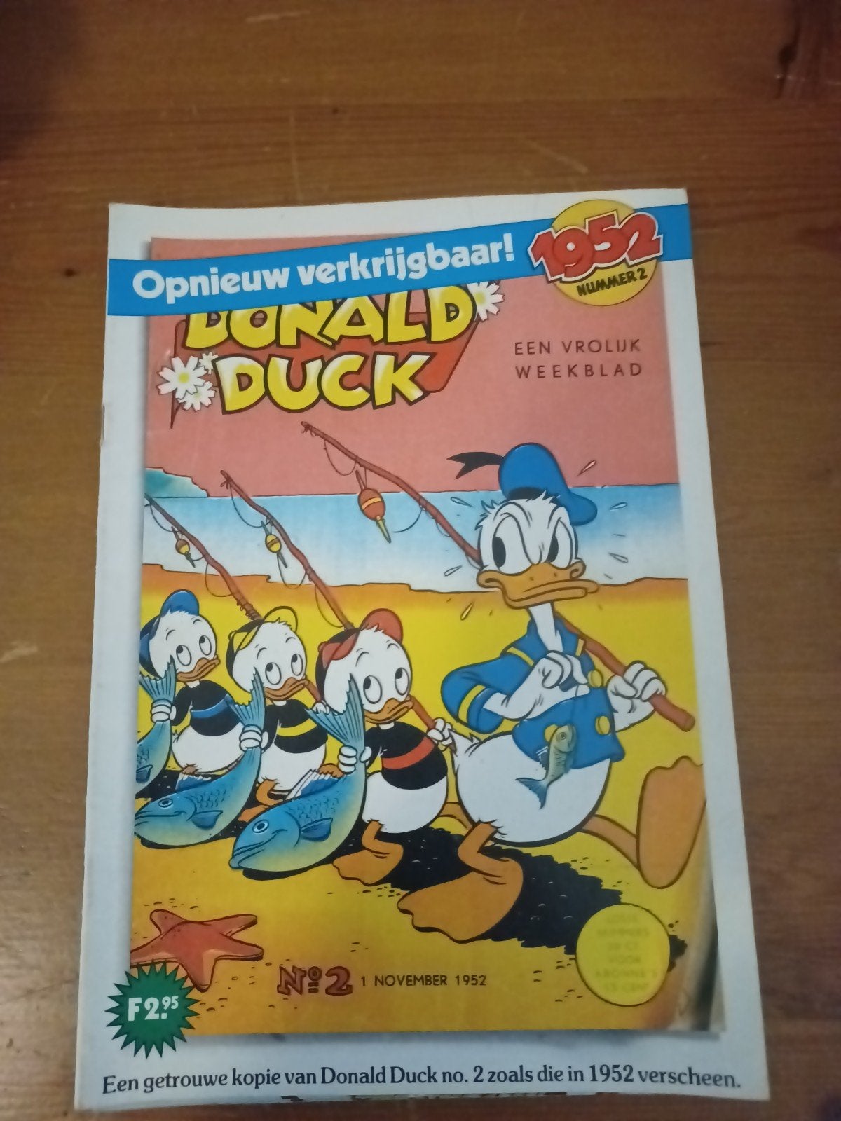 Donald Duck nummer 2 (1952) - Opnieuw verkrijgbaar!, Ophalen of Verzenden