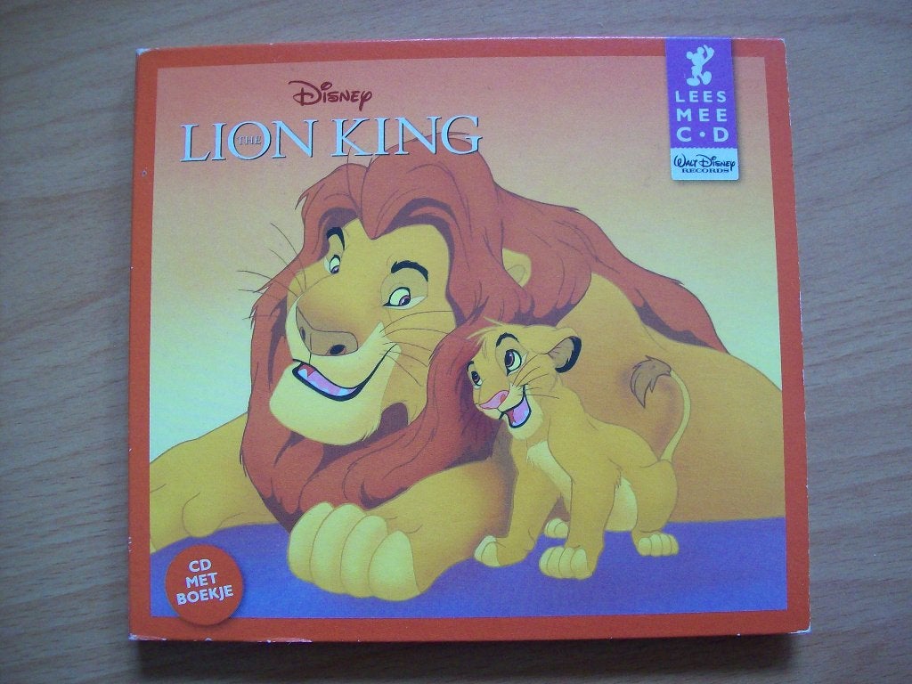The Lion King (Walt Disney Lees Mee CD) Leeuwenkoning, Cd's en Dvd's, Ophalen of Verzenden, Zo goed als nieuw, Verhaal of Sprookje