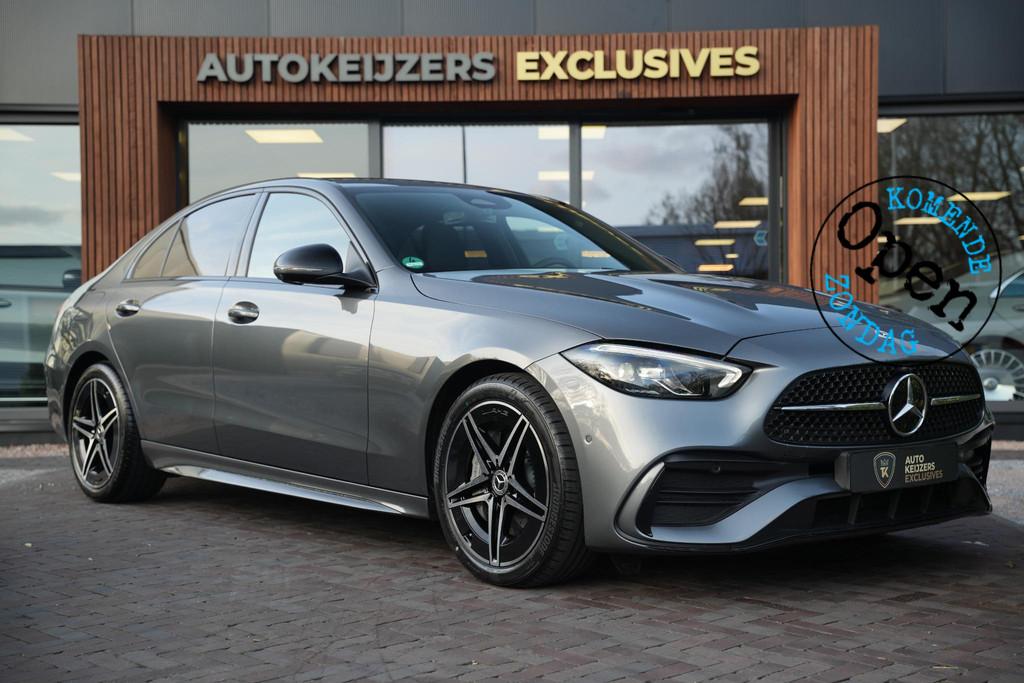 Mercedes-Benz C-klasse 180 Business Solution AMG Burmester S, Auto's, Automaat, Achterwielaandrijving, 170 pk, Sedan