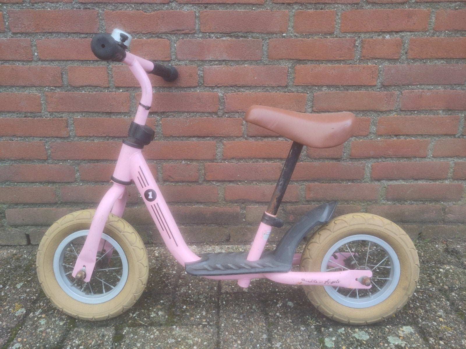 Roze Puky loopfiets, ideaal voor jonge kinderen, Ophalen, Gebruikt, Velgrem, Puky