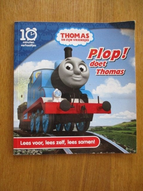 Thomas de Trein boek Plop doet Thomas-10 minuten verhaaltjes, Boeken, Ophalen of Verzenden, Gelezen, Fictie algemeen