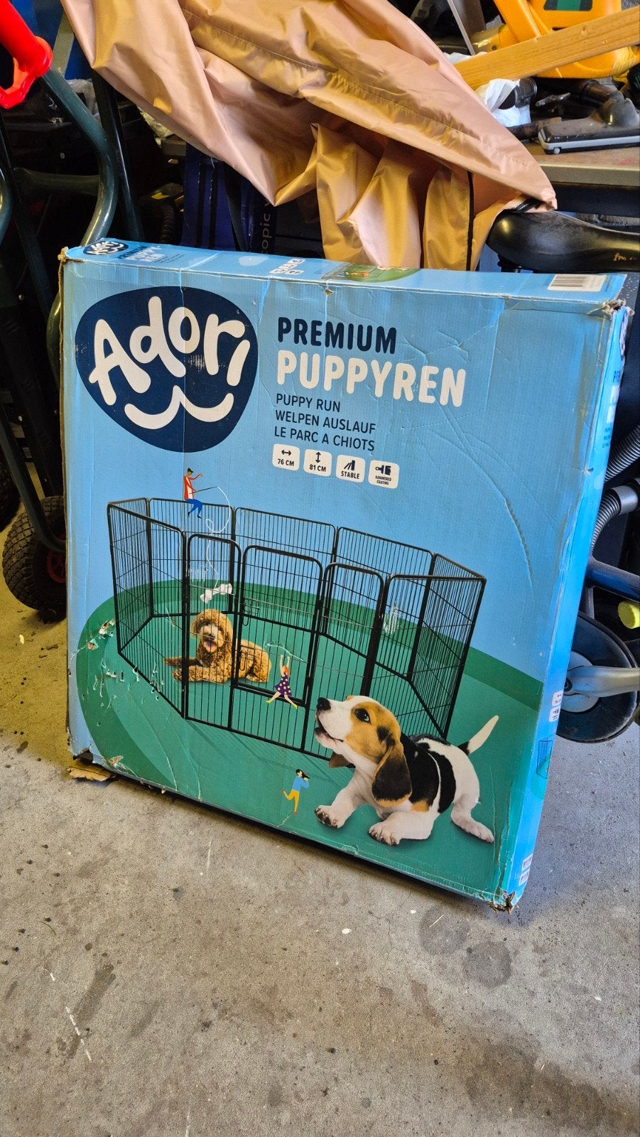 Puppyren, Ophalen, Zo goed als nieuw, 110 cm of meer, 65 tot 100 cm