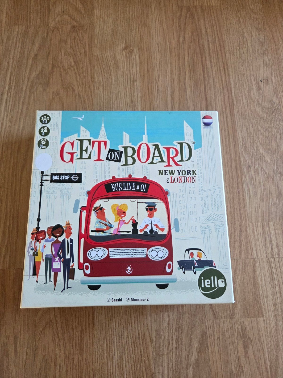 Get on board - New york & london, Een of twee spelers, Ophalen of Verzenden, Zo goed als nieuw, Iello