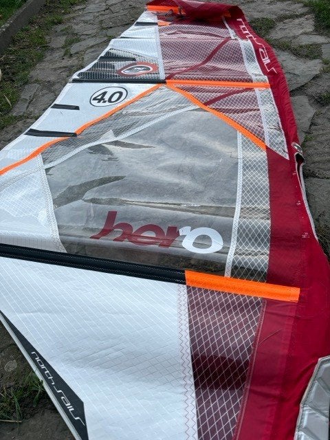 North Sails Hero 4.0, Watersport en Boten, Ophalen, 3.5 tot 5 m², Zeil, Gebruikt