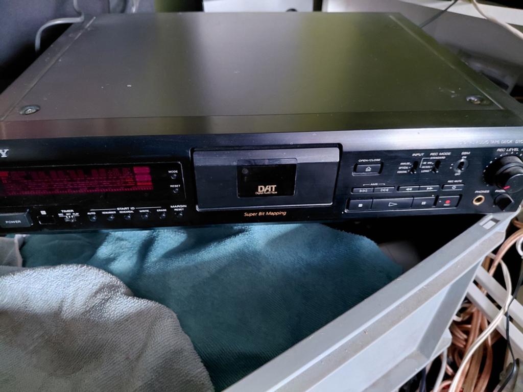 Sony datrecorder, Ophalen