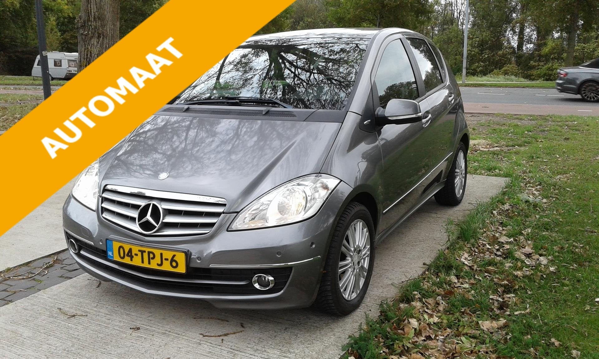 MERCEDES A-Klasse A 180 CVT 5D, Auto's, Euro 5, Gebruikt, Zwart, 4 cilinders