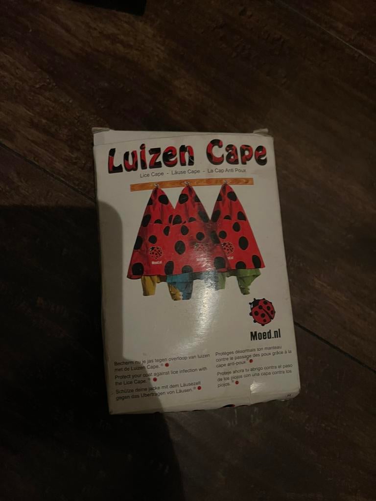 Luizen Cape lieveheersbeestje – nieuw in verpakking, Ophalen of Verzenden, Nieuw, Jongetje of Meisje