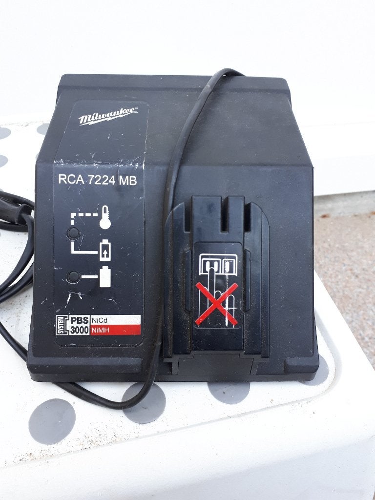 milwaukee lader rca 7224 mb, Ophalen