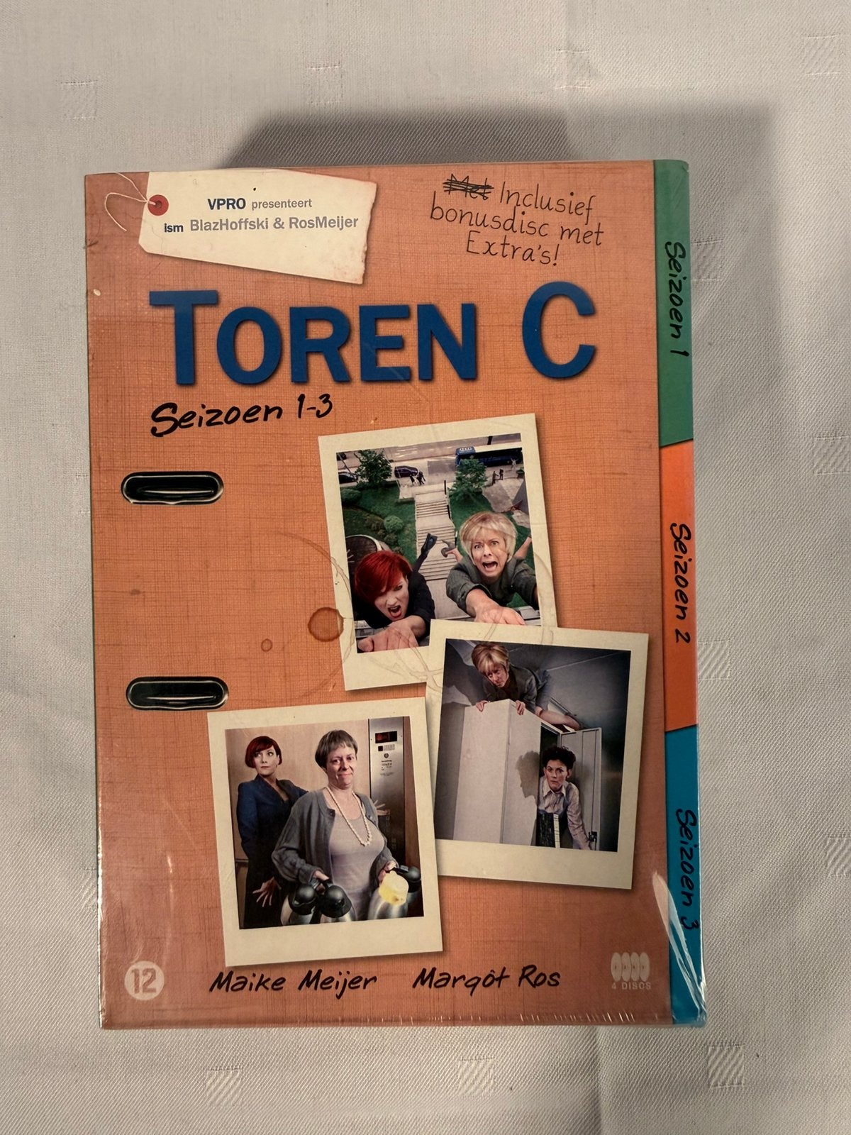 Toren C - Complete seizoenen 1 t/m 3+ bonusdisc | DVD Boxset, Alle leeftijden, Tv-programma of Sketches, Nieuw in verpakking, Overige artiesten