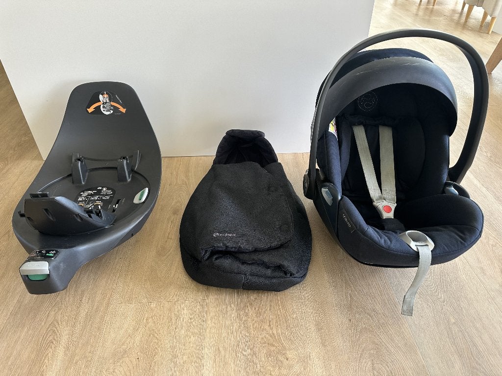 Cybex Cloud Z isize+ sensor safe babystoel cybex base isofix, Kinderen en Baby's, Autostoeltjes, Verstelbare rugleuning, Zo goed als nieuw