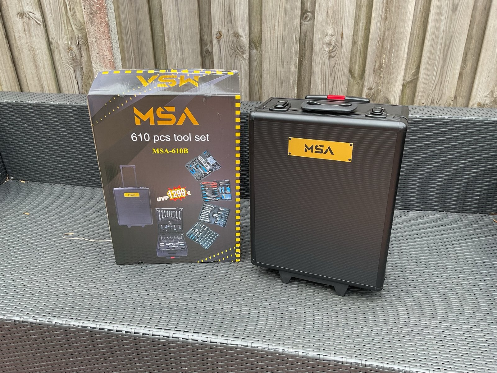 MSA 610-delige gereedschapset in rolkoffer - Nieuw, Ophalen, Nieuw, Gereedschapsset, Overige merken
