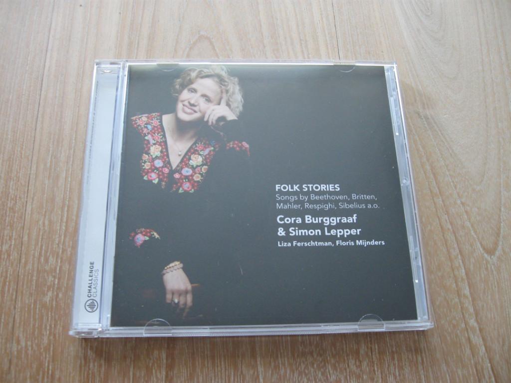 SACD Cora Burggraaf & Simon Lepper - Folk Stories, Ophalen of Verzenden, Classicisme, Zo goed als nieuw, Kamermuziek
