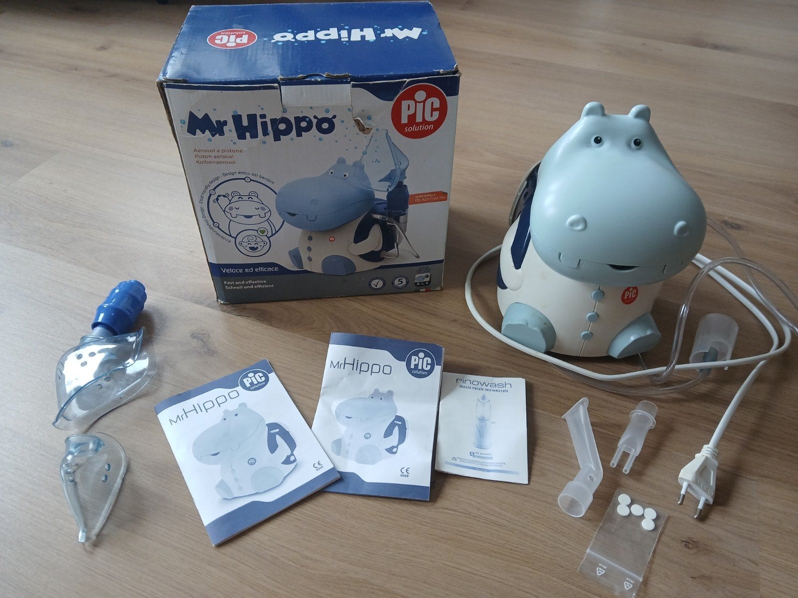 Mr. Hippo Vernevelaar - Inhalator voor kinderen en baby's, Ophalen of Verzenden