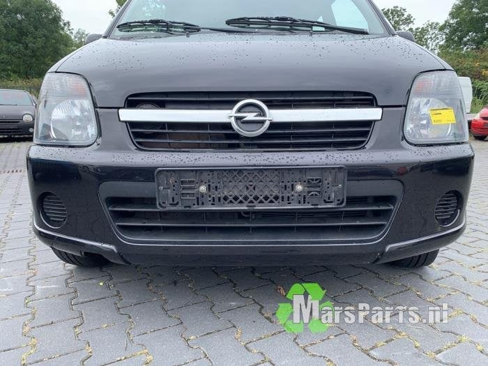 Voorbumper van een Opel Agila, Gebruikt, -, -, Opel