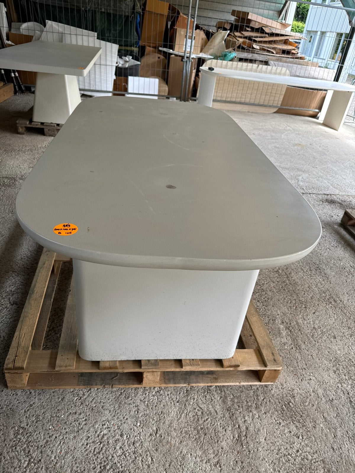 Tuintafels eco composiet B keus voor de handige klusser, Ophalen, Nieuw, Ovaal, Overige materialen