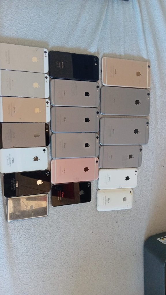 Iphones, Telecommunicatie, Mobiele telefoons | Apple iPhone, Zwart, Ophalen of Verzenden, 64 GB, Niet werkend