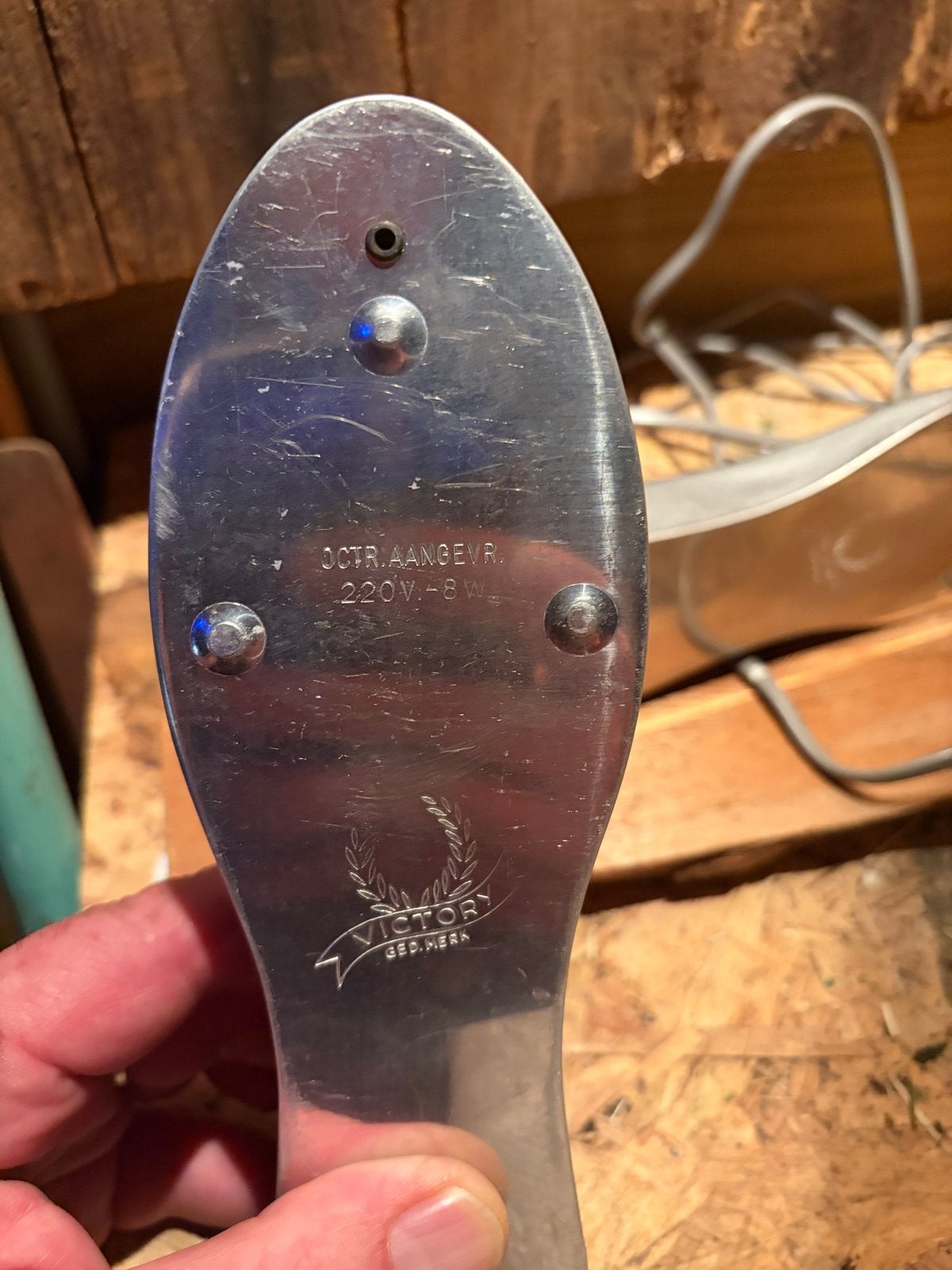 Vintage Victory Schoenendrogers - 220V, 8W, Witgoed en Apparatuur, Ophalen of Verzenden, Gebruikt