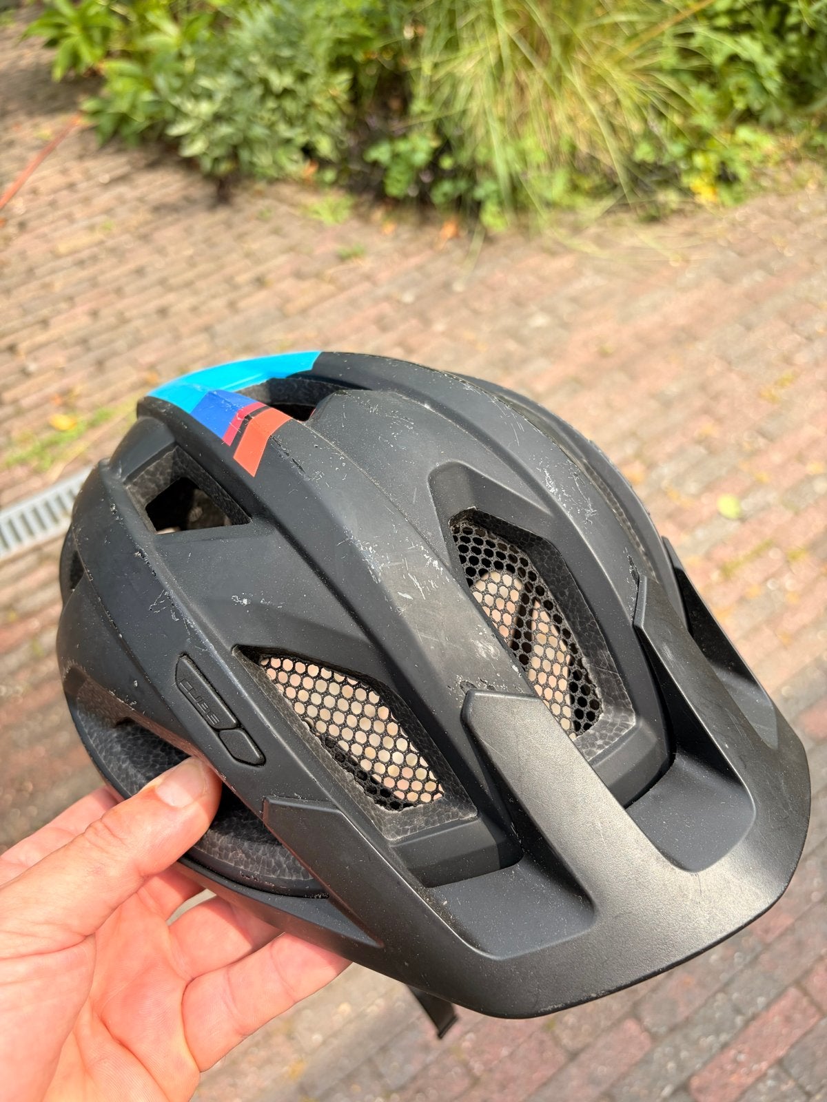 Cube fietshelm maat M (52-57 cm), Ophalen of Verzenden, Gebruikt, M, Jongen of Meisje