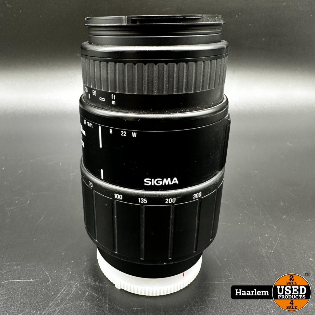 Lens Sigma 70 - 300 mm f/4 - 5.6 DL Macro lens - Garantie, Sigma, Gebruikt, https://www.sigma-global.com/en/contact/, 2-4-16 Kurigi, Asao-ku, Kawasaki-shi, Kanagawa 215-8530, Japan