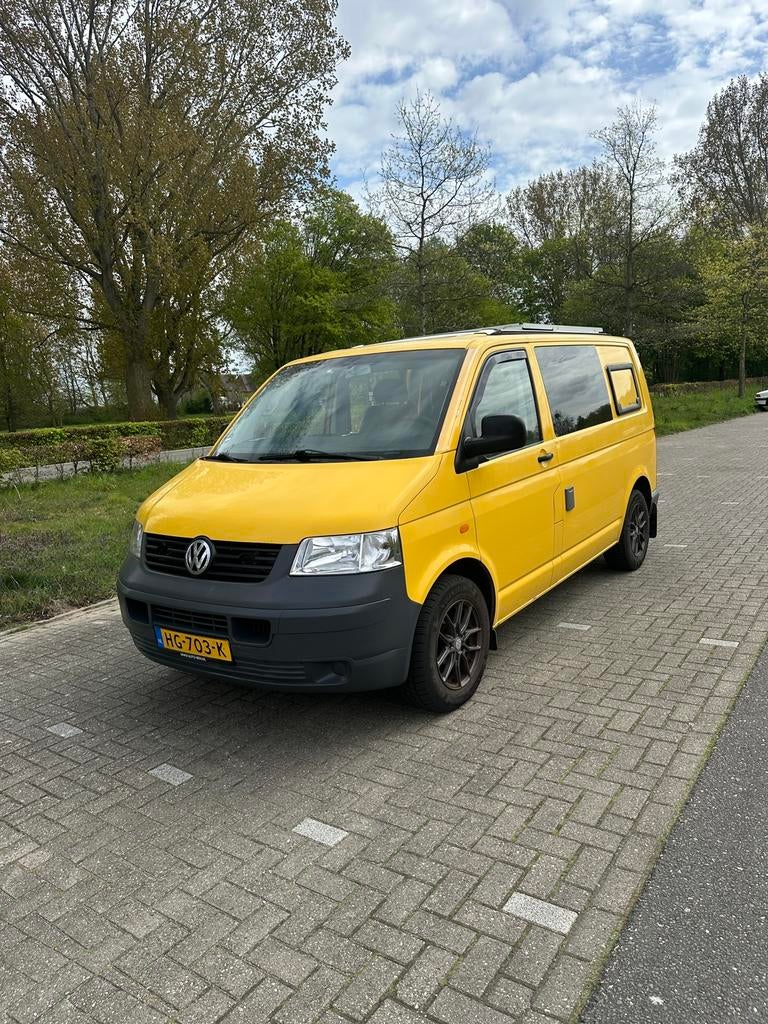 Volkswagen T5 1.9 TDI buscamper, Buscamper of Camperbus, Volkswagen, Tot en met 2, Particulier