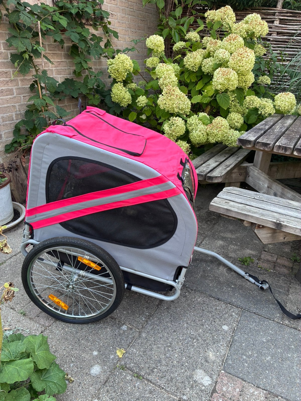 Fietskar voor hond, Ophalen, Gebruikt, Opvouwbaar, Hondenkar