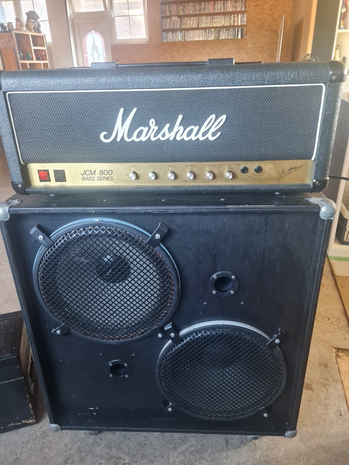 Marshall 1984 100 watt bas cabinet, Muziek en Instrumenten, Ophalen, Gebruikt, 100 watt of meer